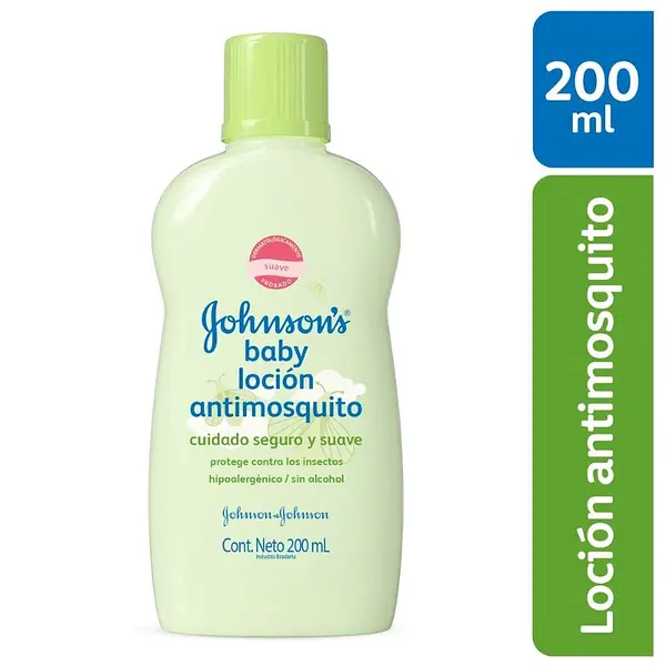 Loción Johnson’s Baby Antimosquito 200 ml
