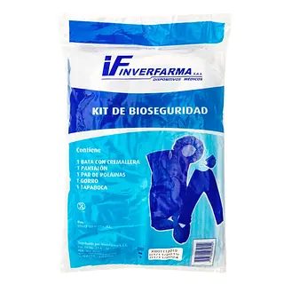 Kit Bioseguridad 5 piezas Inverfarma