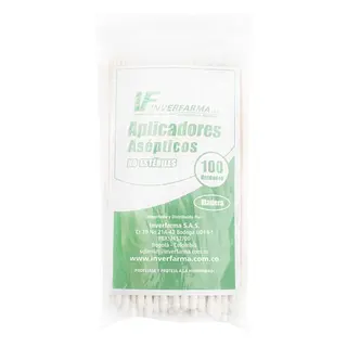 Aplicadores de Madera 100 unidades