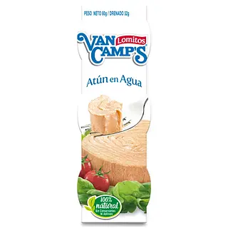 Atún Van Camps en Agua 80 g x3