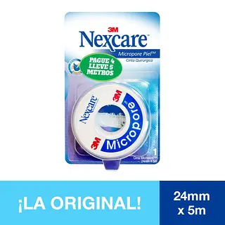 Micropore Nexcare 3M 24mmx5m promo