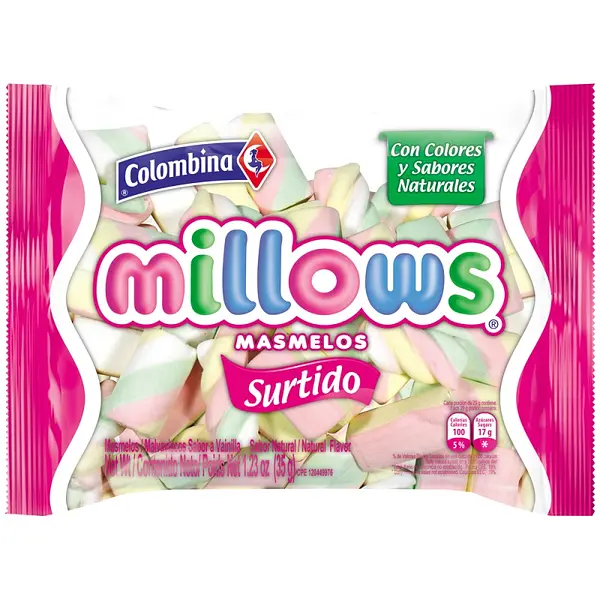 Masmelos Millows Surtido 35 g