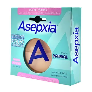 Polvo Compacto Asepxia BB Natural