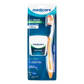 Seda dental Medicare menta 100 m + cepillo
