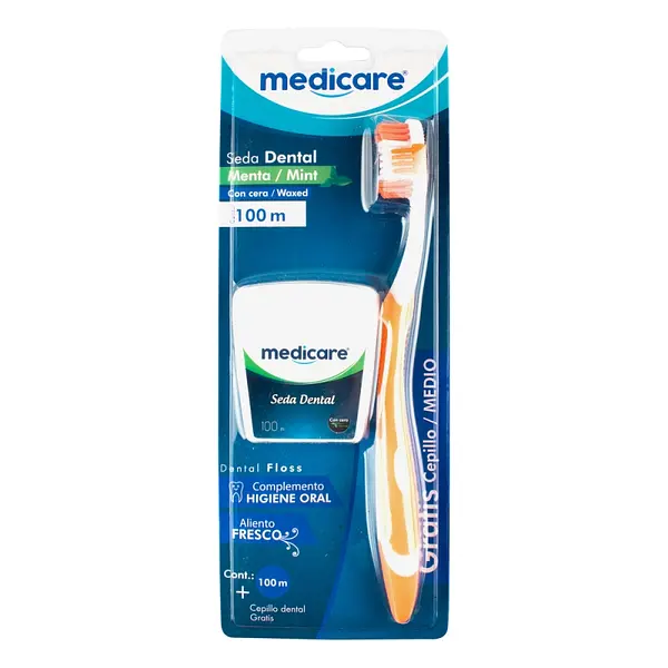 Seda dental Medicare menta 100 m + cepillo