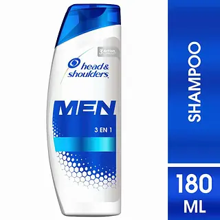 Shampoo Head & Shoulders Men 3 en 1 180 ml