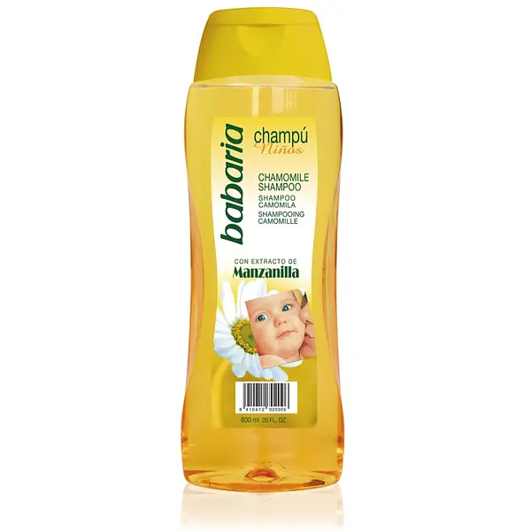 Champú Babaria Niños Manzanilla 600 ml