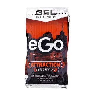 Gel Ego For Men Attraction 10 ml x10 sobres