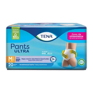 Pañal Tena Pants Ultra talla M 20 unidades ProSkin