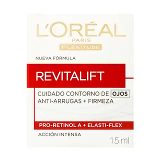 Crema facial Revitalift L’Oréal contorno de ojos 15 ml