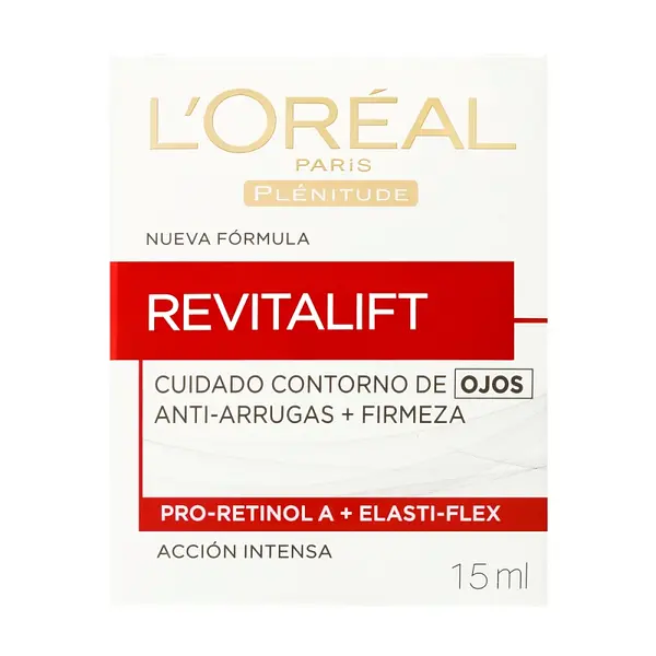Crema facial Revitalift L’Oréal contorno de ojos 15 ml