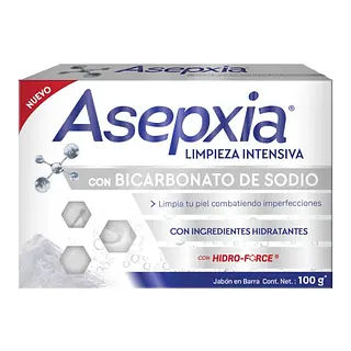 Jabón Asepxia Bicarbonato 100 g