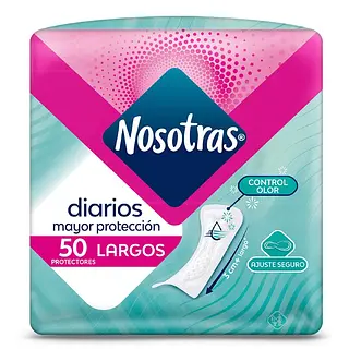 Protectores Diarios Nosotras Largos 50 und