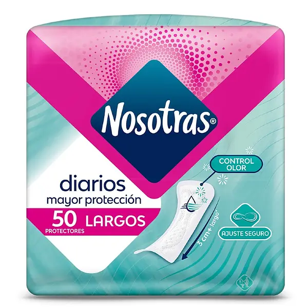 Protectores Diarios Nosotras Largos 50 und