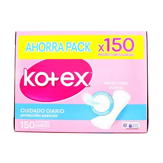Protectores Kotex Cuida Diario Big Pack 150 unidades