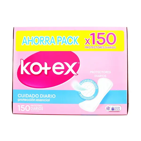Protectores Kotex Cuida Diario Big Pack 150 unidades