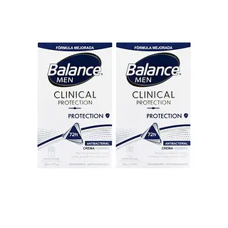 Desodorante Balance Crema Clinical Protect 50 g x2