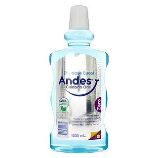 Enjuague Andes Cuidado Oral Zero 1000 ml