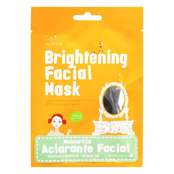 Mascarilla Cettua Aclarante Facial 1 unidad