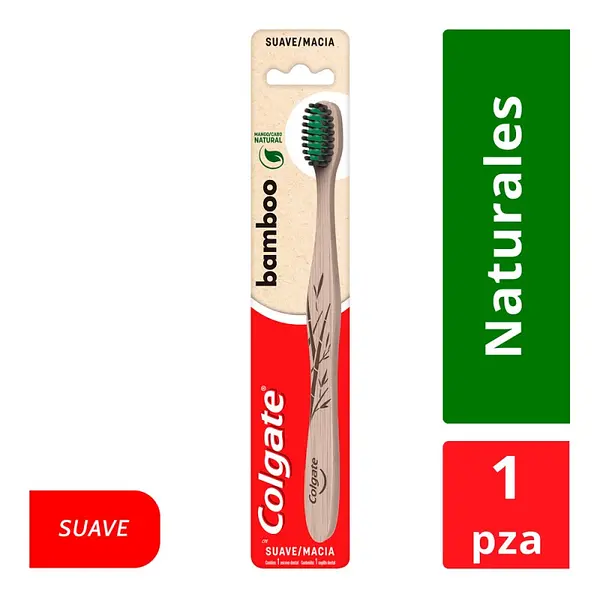 Cepillo Colgate Bamboo Mango Natural