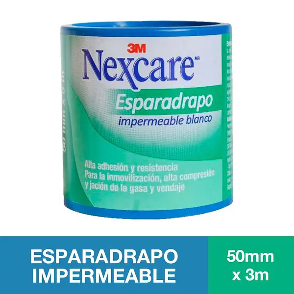Esparadrapo Nexcare Impermeable Blanco 50x3 cm 3M