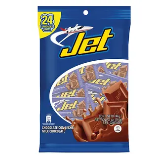 Chocolatina Jet Leche 24 unidades