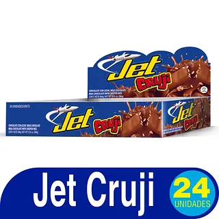 Chocolatina Jet Cruji 11 g x24 unidades