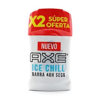 Desodorante Axe Stick Ice Chill 50 g x2