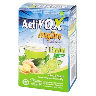 Activox Jengibre-Limón 6 sobres