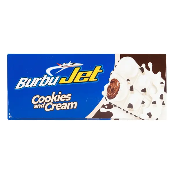 Chocolatina Jet Burbujet Blanca 50 g x12 unidades