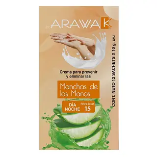 Despigmentante Cutáneo Arawak Manos 12x10 g