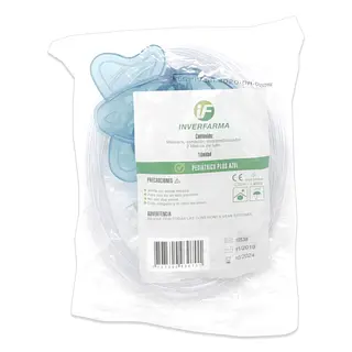 Kit Nebulización Plus Pediátrico Azul
