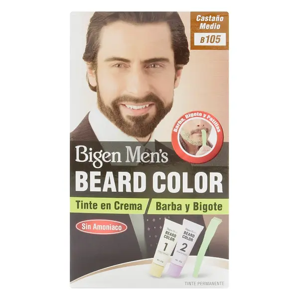 Tinte Bigen Men’s Barba Castaño Medio B105