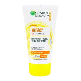 Garnier Gel Limpiador Facial Aclara 150 ml