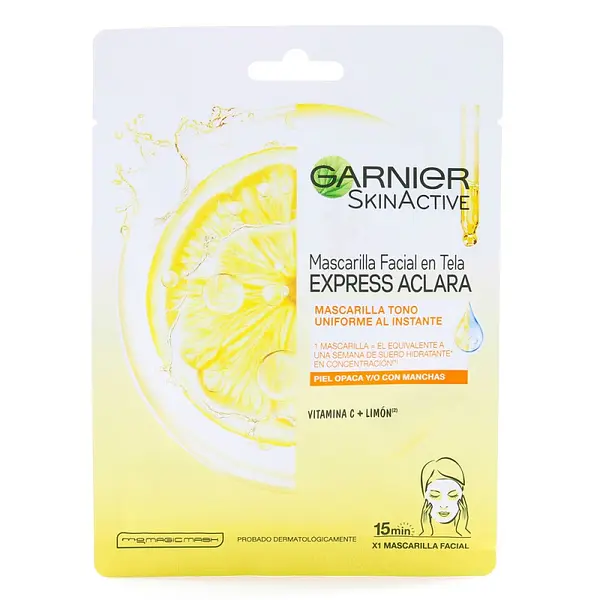 Mascarilla Garnier Express Aclara 28 g