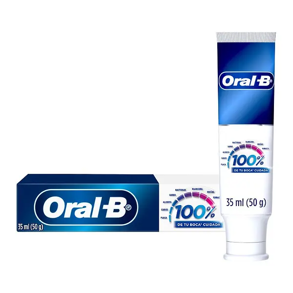Crema Dental Oral-B 100% 35 ml