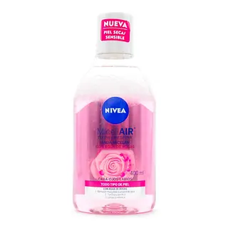Nivea MicellAIR Agua Micelar con Rosas 400 ml
