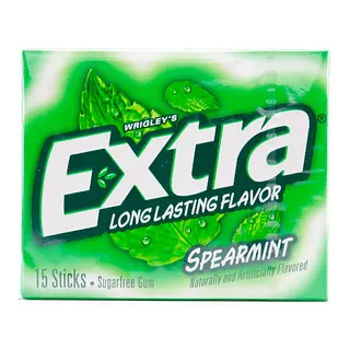 Goma de Mascar Extra Hierbabuena 15 sticks