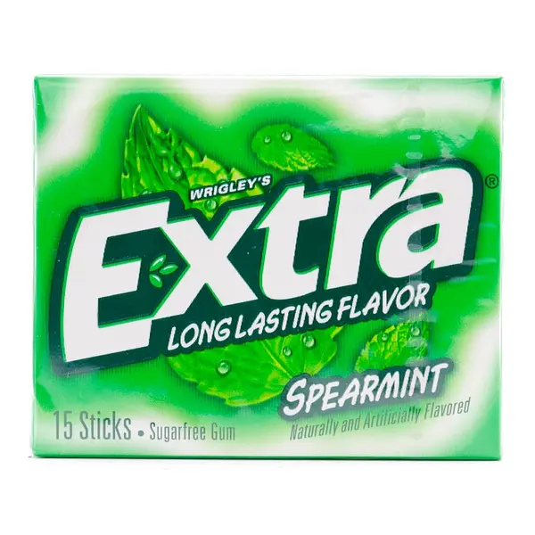 Goma de Mascar Extra Hierbabuena 15 sticks