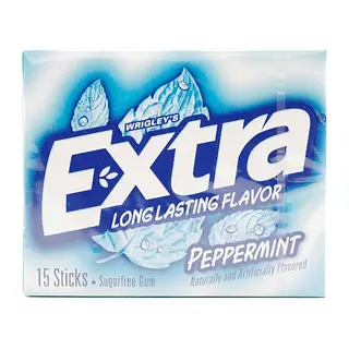 Goma de Mascar Extra Menta 15 sticks