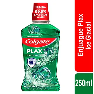 Enjuague Colgate Plax Ice Glacial 250 ml