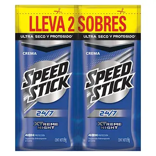 Desodorante Mennen Speed Cream Extreme Duo 9 g x18 sobres