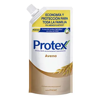 Jabón líquido manos Protex avena 500 ml