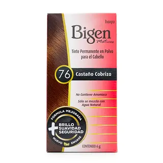 Tinte Bigen 76 Castaño Cobrizo 6 g