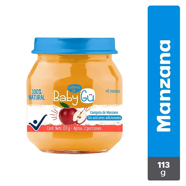 Compota Alpina Baby Manzana 113 g