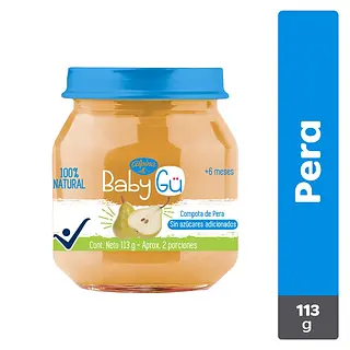 Compota Alpina Baby Pera 113 g