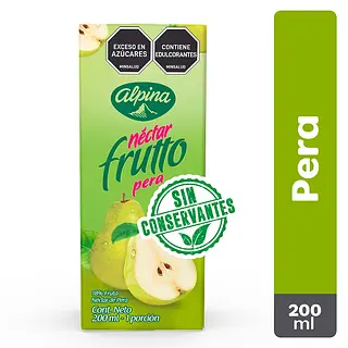 Néctar Alpina Frutto Pera 200 ml