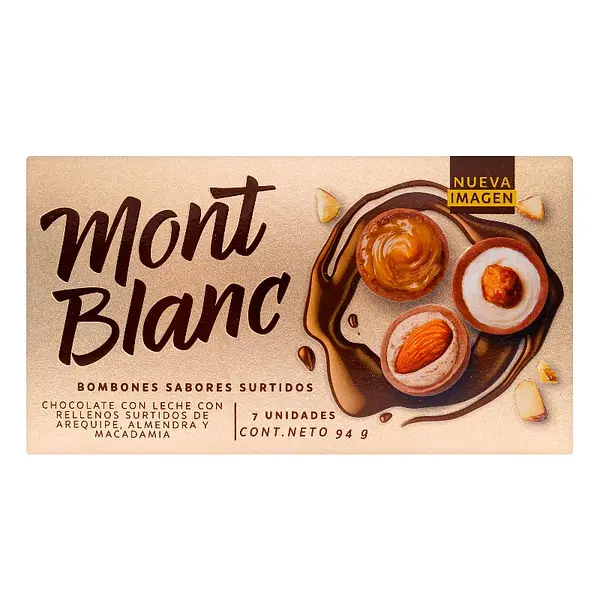 Chocolate Mont Blanc Estuche Surtido 7 unidades