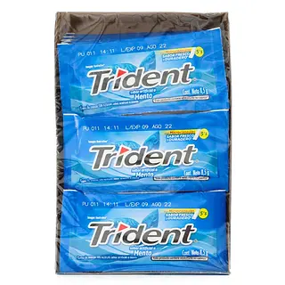 Trident 5S Menta Display 18 und (8.5 g c/u)