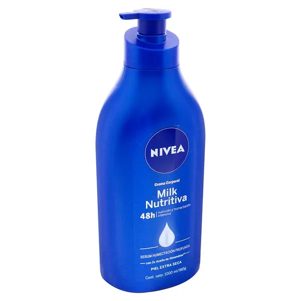 Crema Corporal Nivea Leche Piel Extra Seca 1000 ml